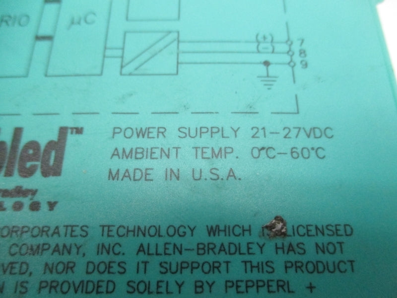 PEPPERL+FUCHS KHD2-MTI-AB4 904307 21-27VDC UNMP
