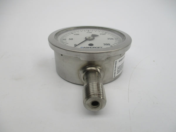 ASHCROFT 63-1008-SL-02L-300# 0-300PSI NSMP