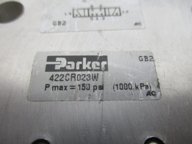 PARKER 422CR023W 150PSI (AS PICTURED) UNMP