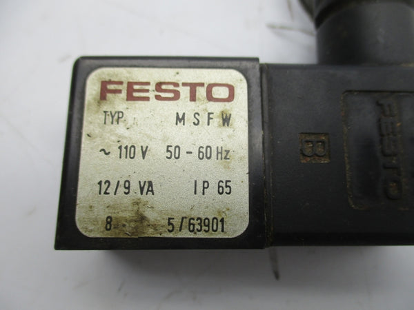 FESTO MSFW 110V (AS PICTURED) UNMP