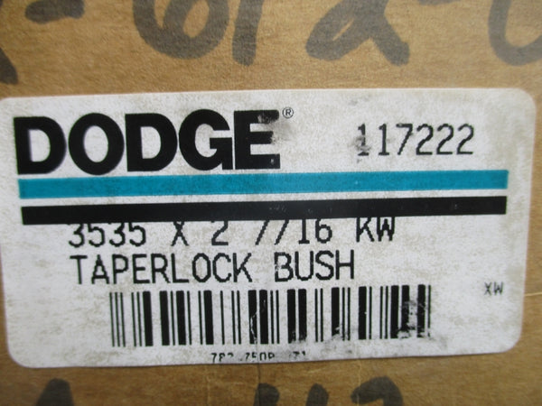 DODGE 3535 X 2 7/16 KW 117222 NSMP