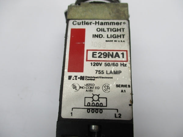 CUTLER HAMMER E29NA1 SER. A1 120V UNMP
