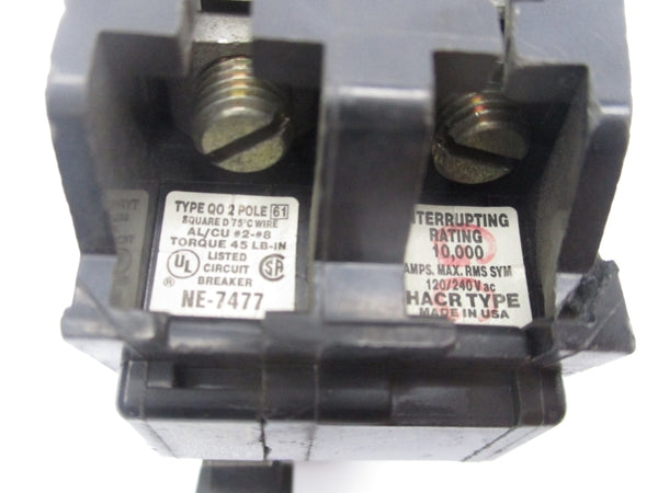 SQUARE D Q0260 120/240VAC 60A (AS PICTRUED) NSNP