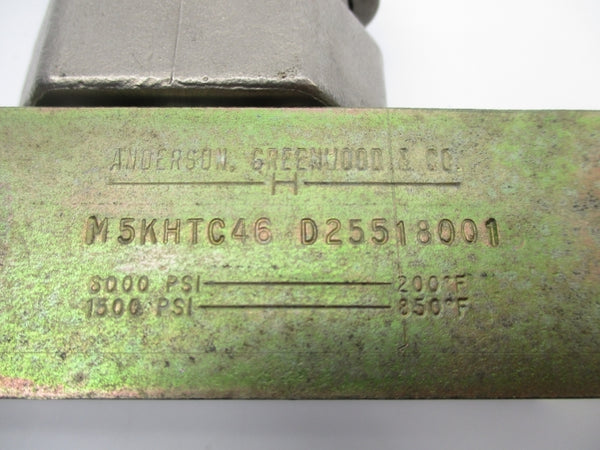 ANDERSON GREENWOOD M5KHTC46 D25518001 6000PSI UNMP