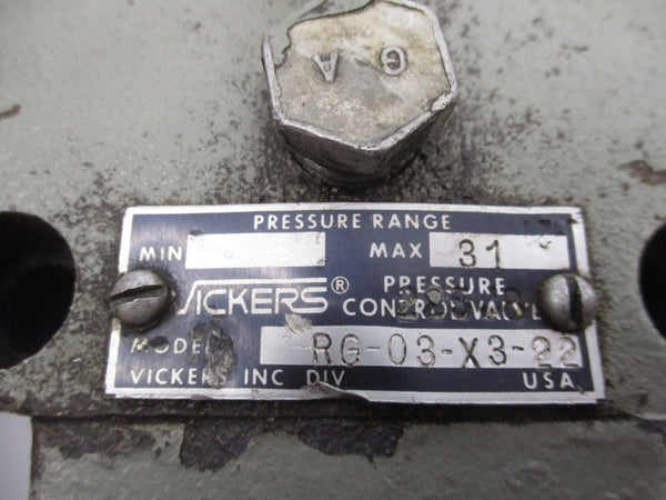 VICKERS RG-03-X3-22 UNMP