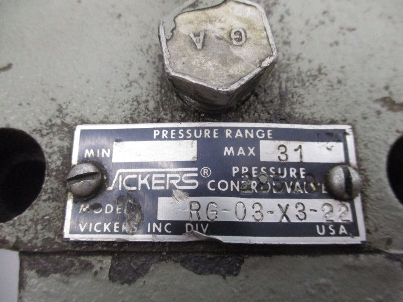 VICKERS RG-03-X3-22 UNMP