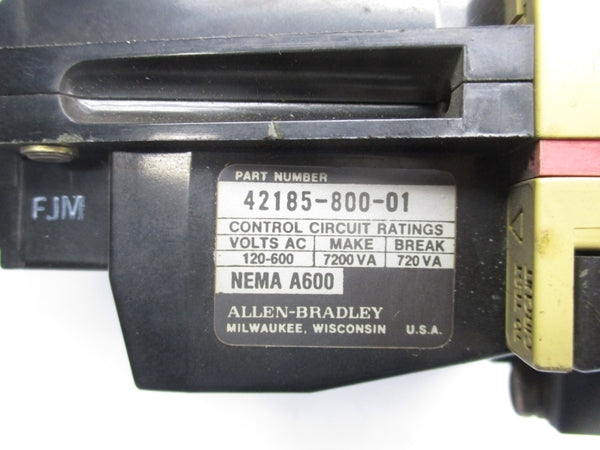ALLEN BRADLEY 509-B0D SER. B 110/115-120V (AS PICTURED) UNMP