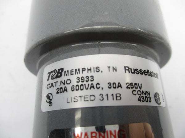 T&B 3933 600VAC 20A UNMP