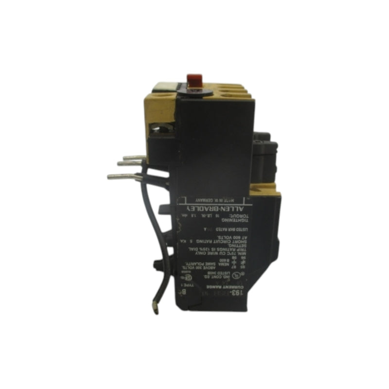 ALLEN BRADLEY 193-BSB 16 SER. B 600V 1.0-1.6A UNMP
