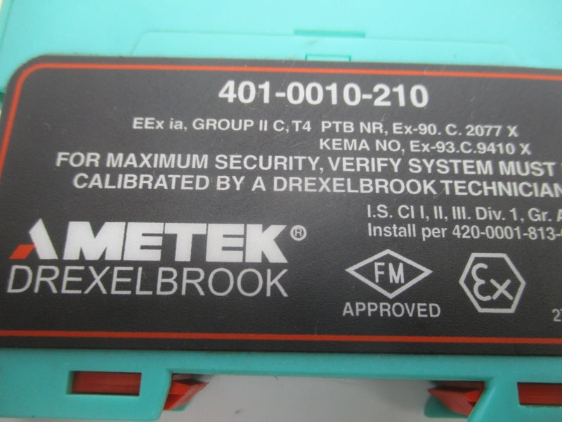 AMETEK DREXELBROOK 401-0010-210 UNMP
