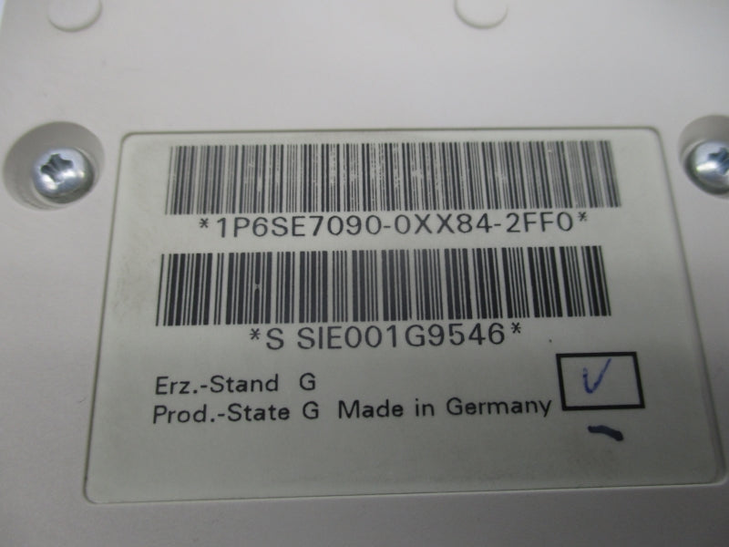 SIEMENS 6SE7090-0XX84-2FF0 NSNP