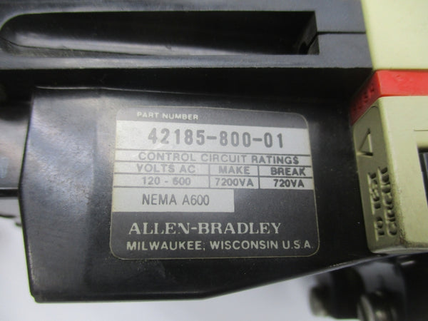 ALLEN BRADLEY 509-B0D SER. B 110/115-120V (AS PICTURED) UNMP