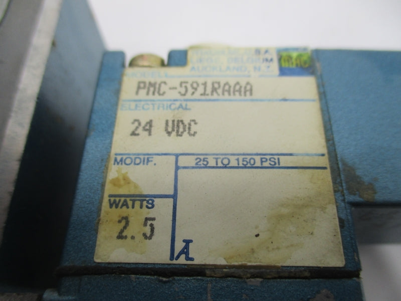 MAC 914A-PM-591RA 24VDC 25-150PSI (AS PICTURED) NSNP