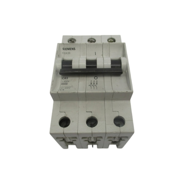 SIEMENS 5SX23 C63 400V 63A UNMP