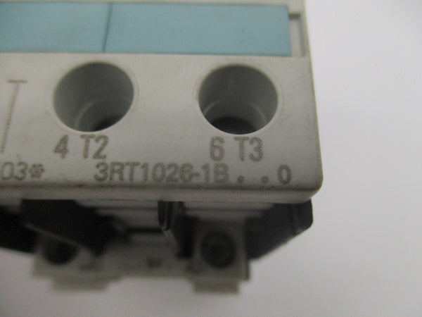 SIEMENS 3RT1026-1BB40 24VDC (AS PICTURED) UNMP