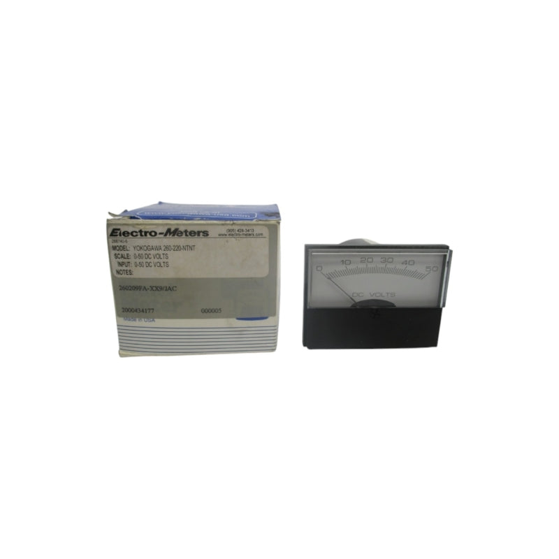 YOKOGAWA 260-220-NTNT 0-50VDC NSMP