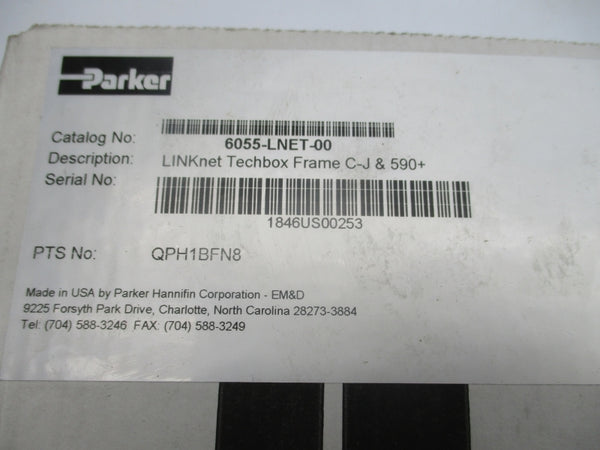 PARKER 6055-LNET-00 F/W 1.7 24VDC NSMP