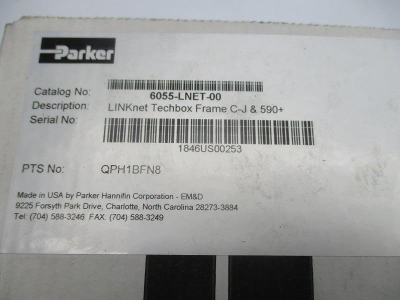 PARKER 6055-LNET-00 F/W 1.7 24VDC NSMP