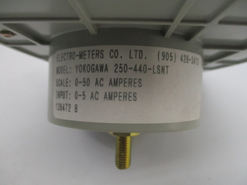 YOKOGAWA 250-440-LSNT 0-50A NSMP