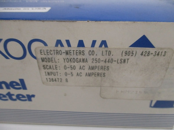 YOKOGAWA 250-440-LSNT 0-50A NSMP