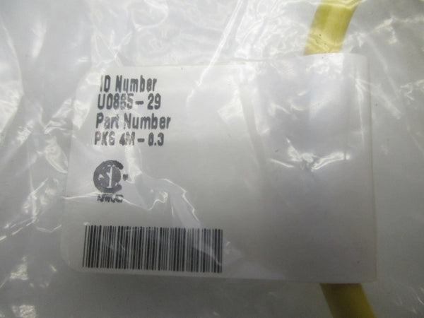 TURCK U0885-29 PKG 4M-0.3 125V 2A NSMP