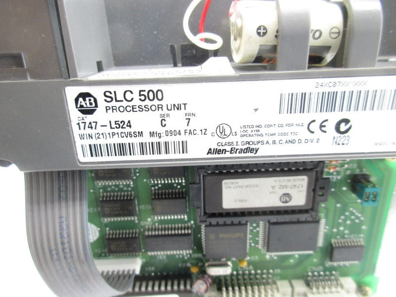 ALLEN BRADLEY 1747-L524 SER. C F/W 7 (NO DOOR) UNMP