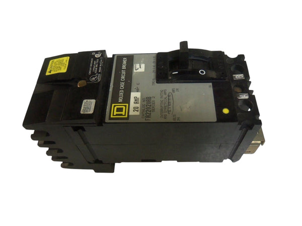 SQUARE D FA22020AB CIRCUIT BREAKER 20A NSNP