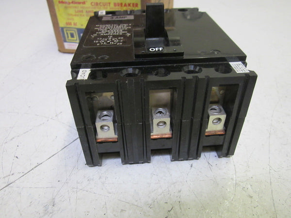 SQUARED FAL-36003-11M CIRCUIT BREAKER 3P 3A 600V  NSMP