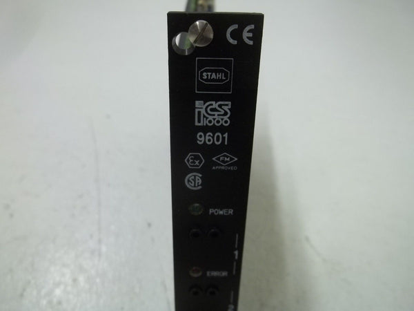 STAHL ICS1000 TYPE 9601/21-22-11 BOARD NSMP