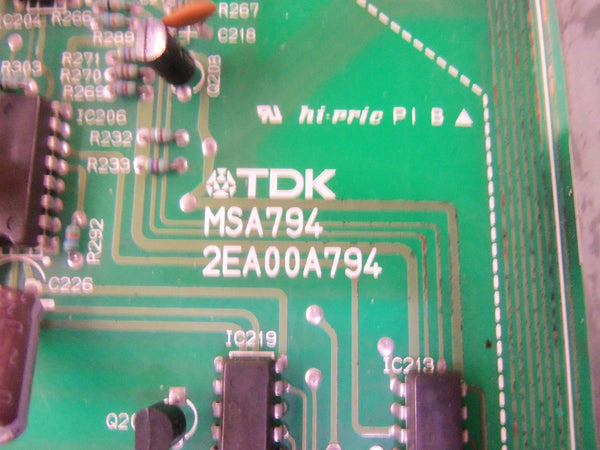 TDK 2EA00A794 MSA794 CIRCUIT BOARD ASSEMBLY UNMP