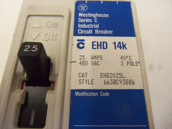 WESTINGHOUSE CIRCUIT BREAKER EHD2025L NSNP