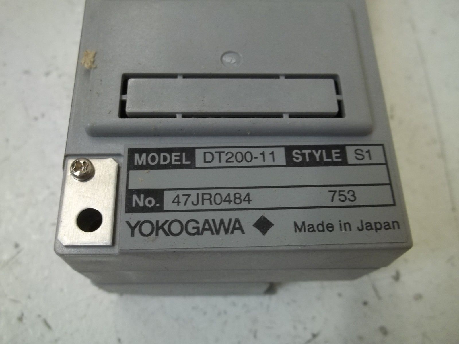 YOKOGAWA DT200-11 ALARM CONTACT OUTPUT MODULE NSNP