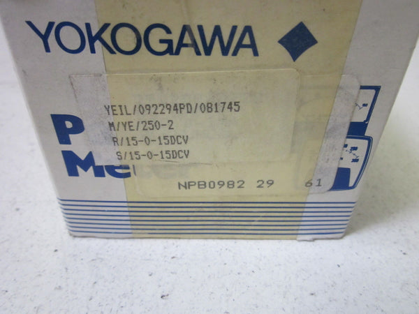 YOKOGAWA NPB09822961 UNMP