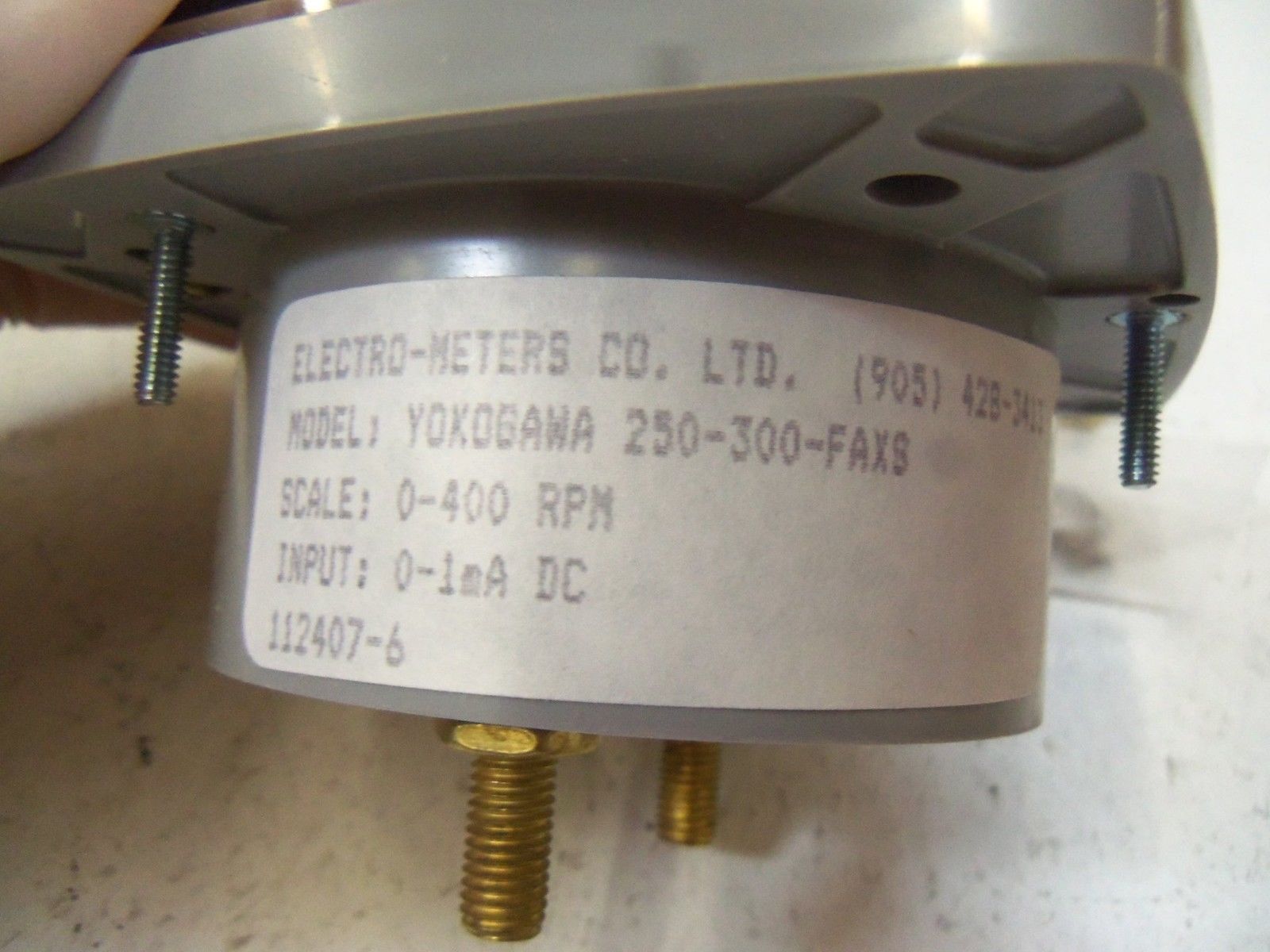 YOKOGAWA PANEL METER 250-300-FAXS NSMP