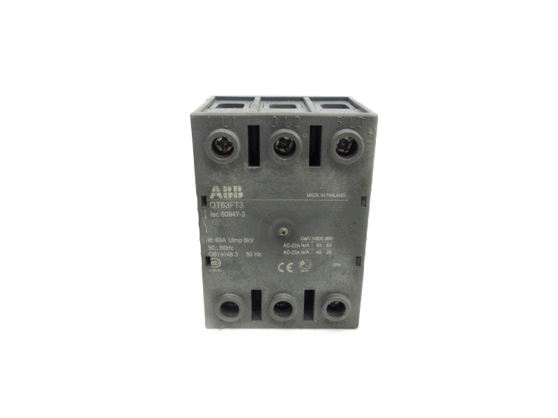ABB OT63FT3 690V 63A NSNP