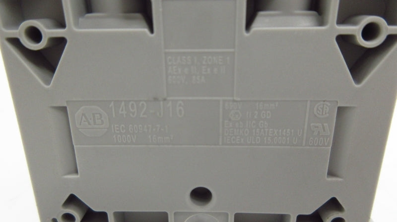 ALLEN BRADLEY 1492-J16 1000V NSNP