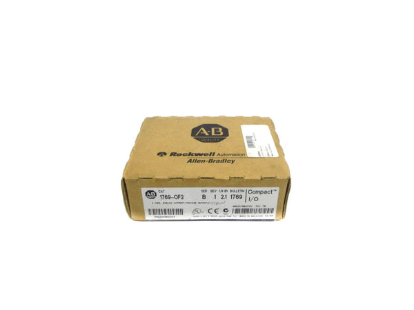 ALLEN BRADLEY 1769-OF2 SER. B F/W 2.1 DATE: 2005 NSFS