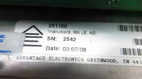 ADVANTAGE ELECTRONICS 2000LE 251100 NSNP