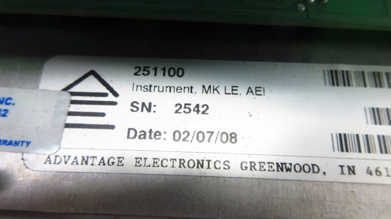 ADVANTAGE ELECTRONICS 2000LE 251100 NSNP