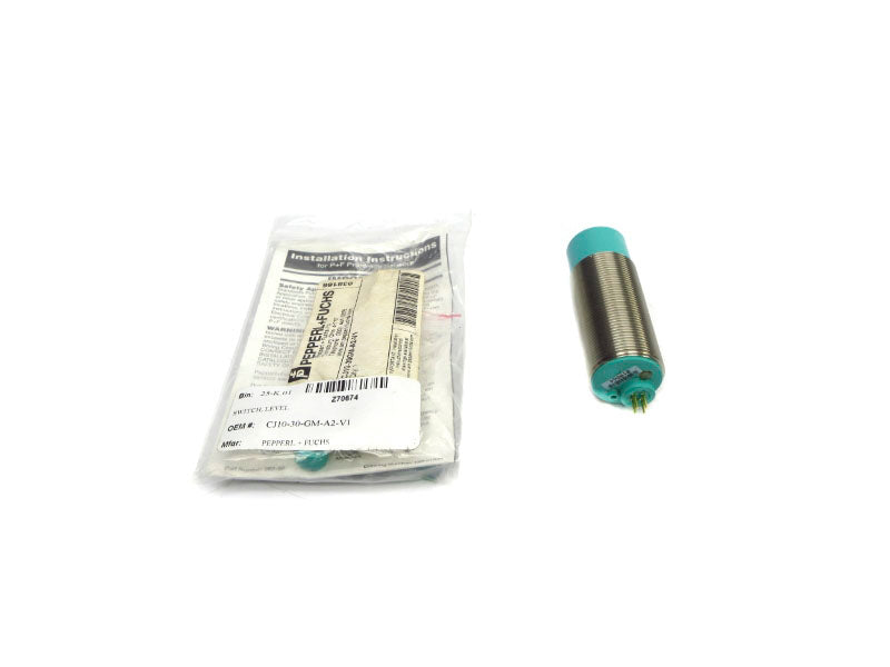 PEPPERL+FUCHS CJ10-30GM-A2-V1 38166S 10-60VDC NSMP