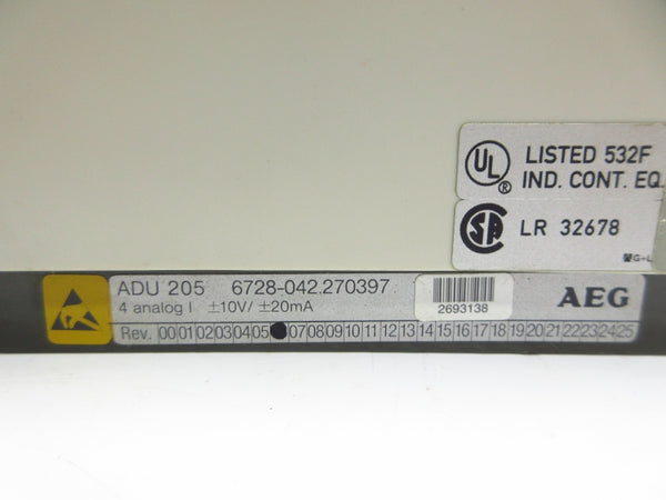AEG 6728-042.270397 ADU205 10V NSNP