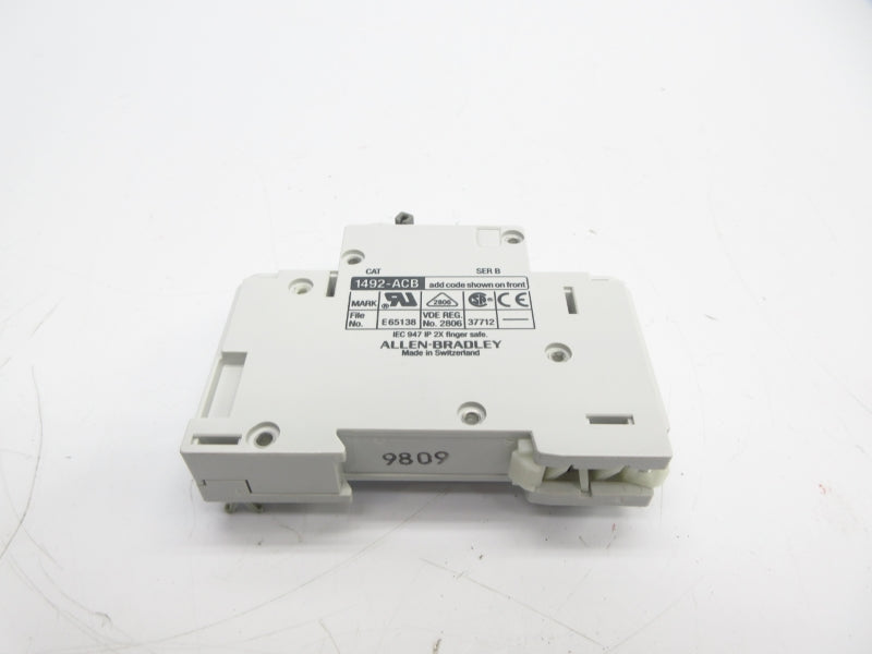 ALLEN BRADLEY 1492-ACBH2 SER. B 277VAC 6A NSMP