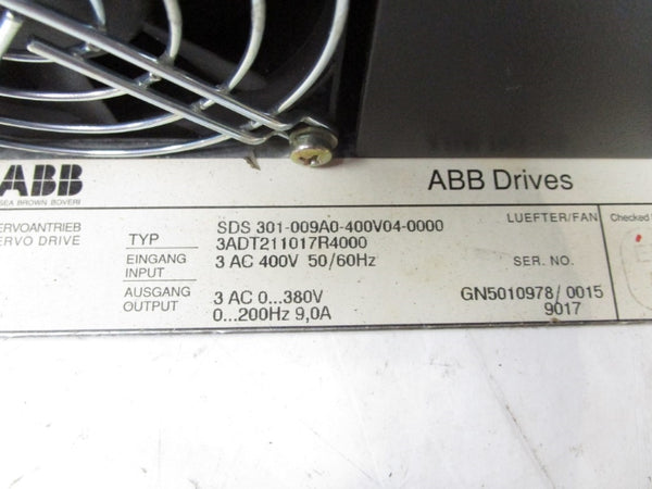 ABB 3ADT211017R4000 400VAC 9A UNMP