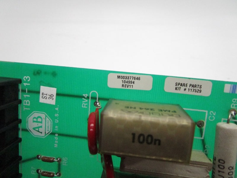 ALLEN BRADLEY 117529 REV. 11 NSNP