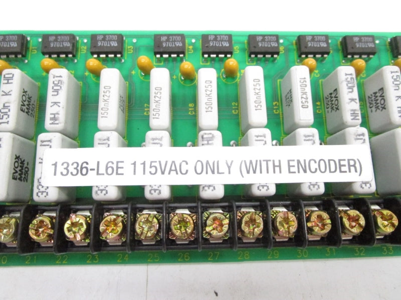 ALLEN BRADLEY 1336-L6E SER. A 115VAC (GY/BL) NSMP