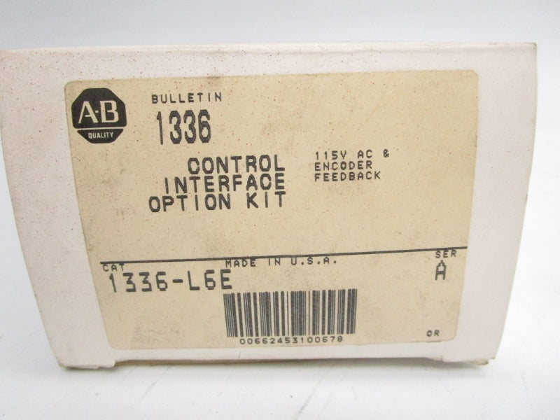 ALLEN BRADLEY 1336-L6E SER. A 115VAC (GY/BL) NSMP