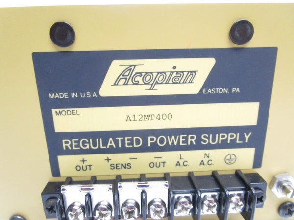 ACOPIAN A12MT400 NSNP