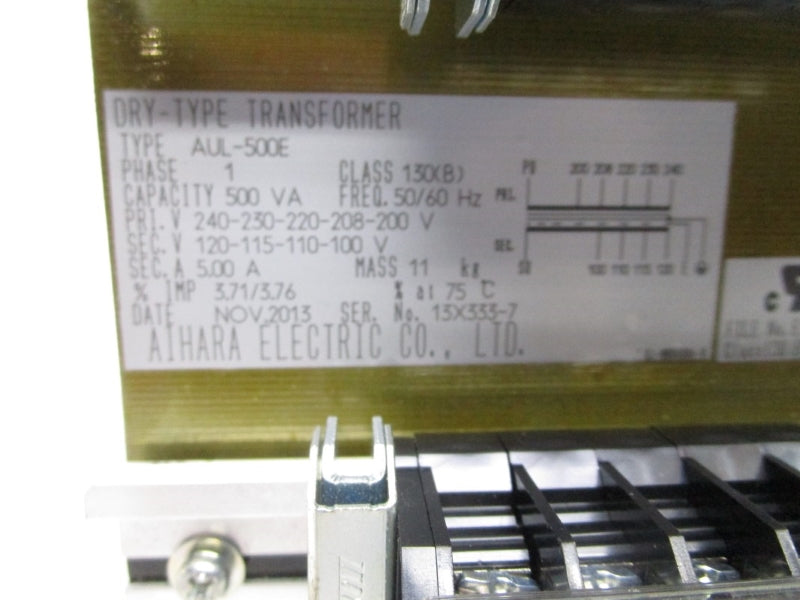 AIHARA ELECTRIC AUL-500E 240V 500VA NSMP
