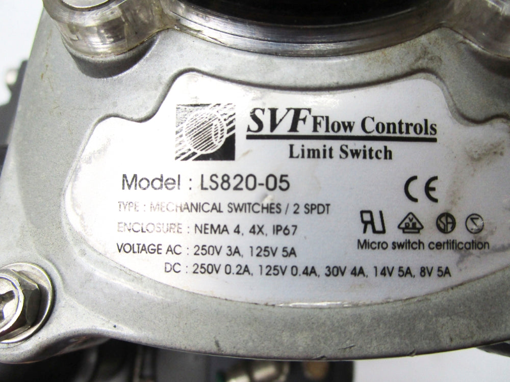 AERO LS820-05 A2S-110-10V 120PSI 250V 3A UNMP