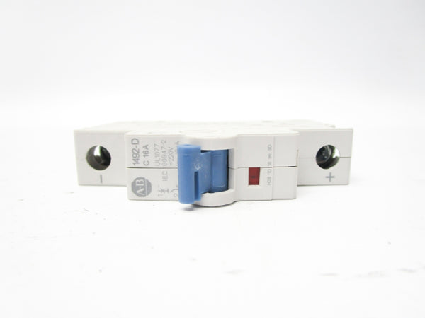 ALLEN BRADLEY 1492-D1C160 16A 220V SER. D NSNP